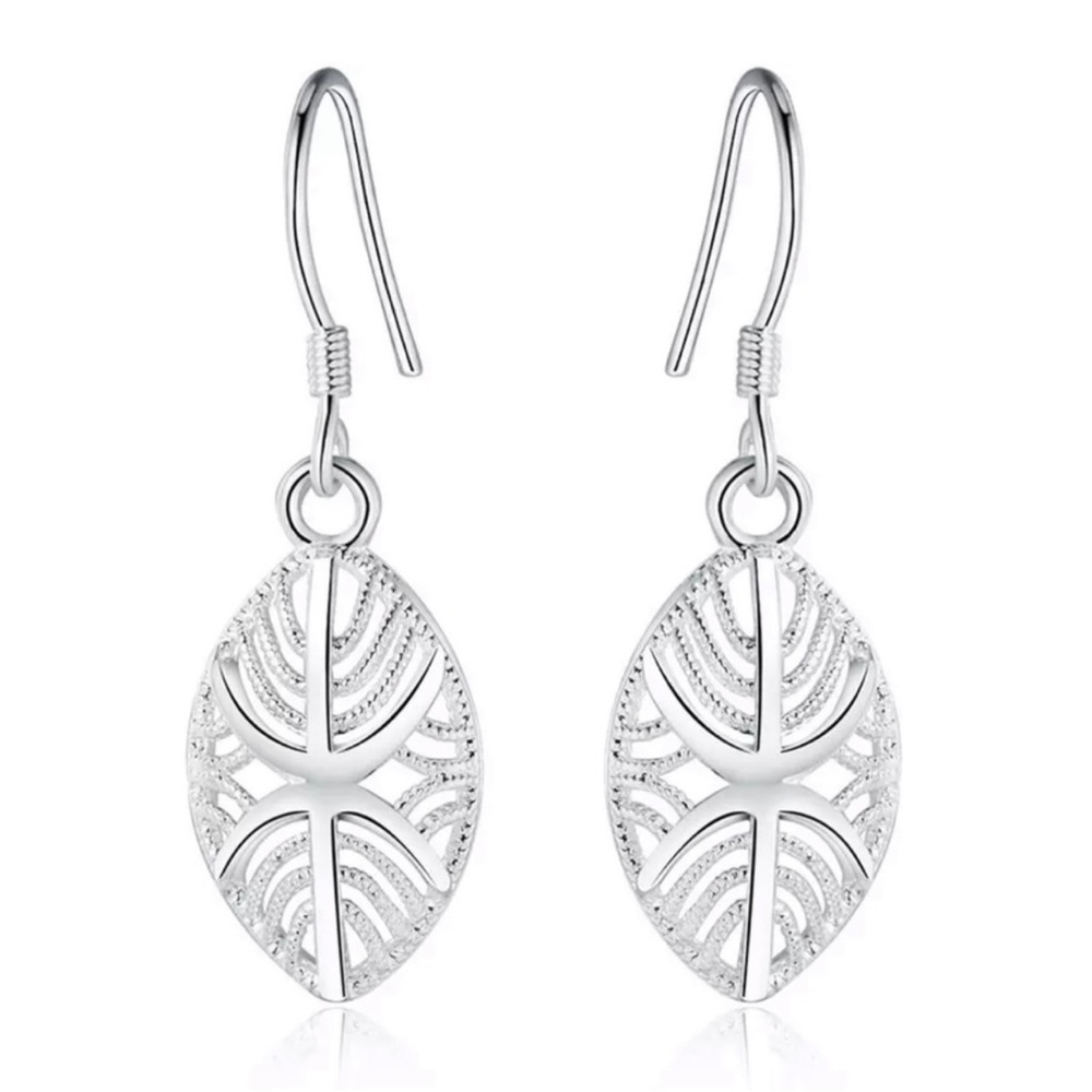 Boutique 925 Sterling Silver Bohemian Vintage Dangle Earrings